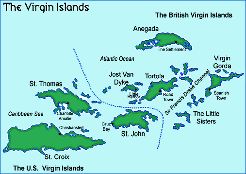 Map of Puerto Rico - Stay tuned for Area descriptions...