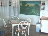 Dining area at a two bedroom unit