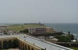 View of El Morro From Rooftop Deck