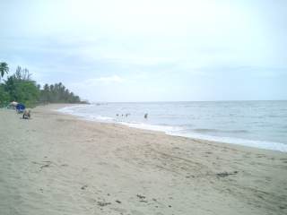 Beach at SolPlaya Condo in Rincon PR
