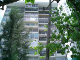 View of Building from Lagoon Shore